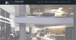 Desktop Screenshot of andrewheptinstall.com